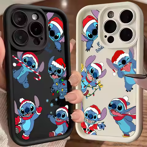New Christmas Disneies Stitch Phone Case For Vivo V40 V30 V30e V29e V29 V27 V27e V25 V20 V21 X100 X9
