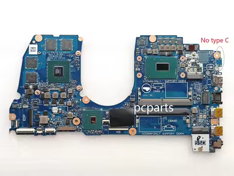 CAL53 LA-F611P For DELL G3 3579 3779 Laptop Motherboard i5-8300H i7-8750H CPU GTX1050 GPU mainboard