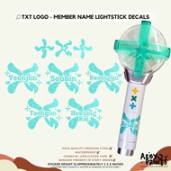 TXT TUBATU - FANMADE LIGHTSTICK DECAL | by aegyoprints