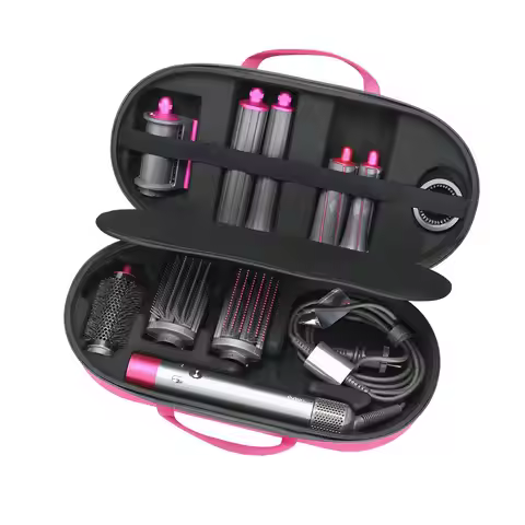 Hard Case for Dyson Airwrap Complete Long/Complete Styler HS05 HS01 - Fits 4pcs Long Barrels or Shor