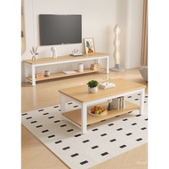 B & B Shelf TV Cabinet Rental House TV Cabinet Coffee Table B & B TV Floor Combination Living Room S