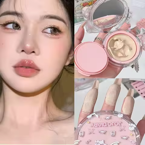 Cute Cat Cushion Cream Foundation Hydrating High Coverage Oil Control Concealer Non-Fading BB Cream 