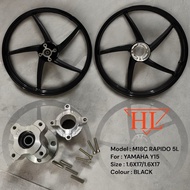 RAPIDO CUSTOM HUB PNP Y15ZR,LCV8,125ZR 1.4/1.4,1.6/1.6 SPORT RIM CUSTOM CNC HUB