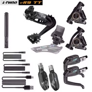L-TWOO eR9 TT Road Bike Electronic Hydraulic Disc Brake Groupset Integrated Hydraulic Disc Brake Cal