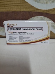 CETIRIZINE Dihydrochloride
10mg film-coated tablet