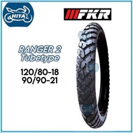 120/80-18 90/90-21 TT FKR Tayar Tyre Tube Type RANGER 2
