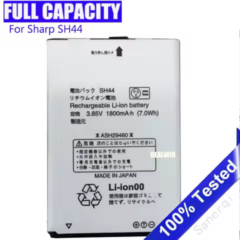 SH44 Battery for SHARP SH-01J SH-02K ASH29460 1800mAh Mobile Phone Batteries Bateria