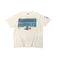 美國古著 90s Vintage NBA 夏洛特黃蜂隊 T-shirt