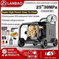 5800W Water Jet Ceaning Machine Heavy Duty High Pressure Water Jet Cleaning Machine Home Power Spray