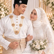 Dokoh Khawin Lelaki Berantai Dokoh Bulan Bintang Songkok Rantai kerongsang Dokoh Pengantin Wedding A