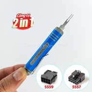 Công cụ tháo cos 5557-5559 khỏi đầu nhựa nguồn máy tính