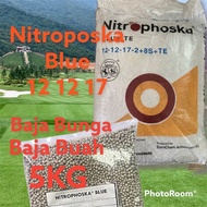 5kg / Netroposka Blue 12 12 17 / Baja Cap Kuda Singa Import German / Baja Bunga / Baja Buah/ Fertili