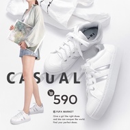 Fufa Shoes &lt; Brand &gt; 1CHC07 Multicolor Side Strip Casual Sneakers
