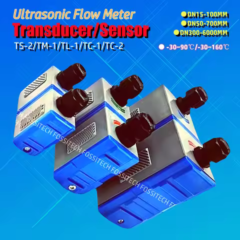 Ultrasonic Flowmeter Transducer TS-2/TM-1/TL-1/TC-1 Flow Meter Sensor DN15-100MM DN50-700MM DN300-60