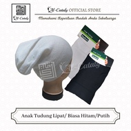 AlCataly : ANAK TUDUNG / SERKUP MINNA DEWASA/SERKUP LIPAT/BLACK & WHITE