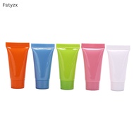 Fstyzx 5pcs cosmetic soft tube 10ml plastic lotion containers empty refilable bottles SG