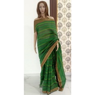 Saree / Cotton Saree / Cotton Saree / Saree India / Jari Border Work Saree / Saree India / Kain Sari