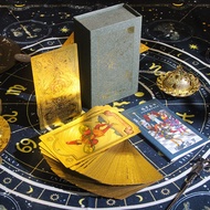 Tarot tarot Card Wholesale Plastic Color Print tarot PET tarot Card Description Gold Foil Waterproof