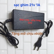 Battery charger 21v 1A pin