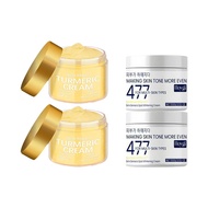 【ชุดโปรโมชั่น】477ครีมแก้ฝ้าผิวขาว อุดมไปด้วยไนอาซินาไมด์ ยับยั้งการสร้างเมลามิน ทาผิวขาว แก้ฝ้าบนหน้