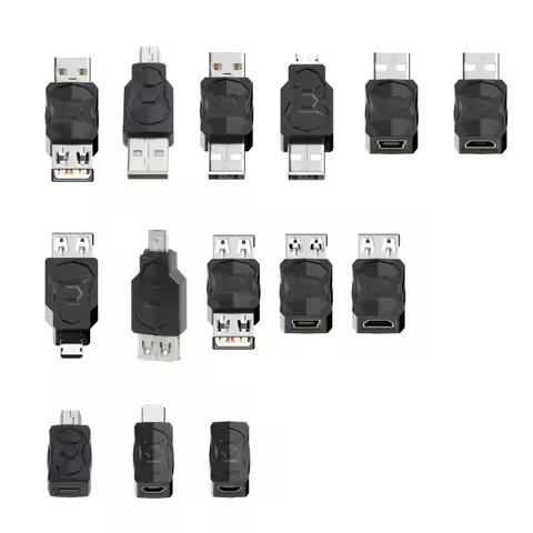 USB To Micro USB Mini USB Adapter Converter USB Male Female Converter 480Mbps