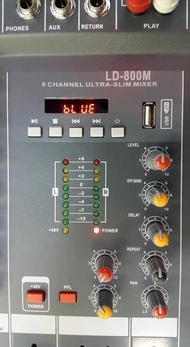 Audio Mixer 8Channel Mono Kabe (Ld 800M)