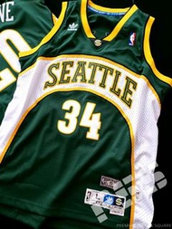 【絕版三葉草復古球衣】雷阿倫超音速復古球衣 Ray Allen Super Sonics Classics Jersey