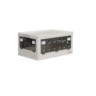 Citylife 30L Folding Storage Box Cabinet (S.Grey)