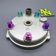 NINJA R SS KIS RR ZX 150 TITANIUM GR5 VIETNAM PISTON BLOCK HEAD NUT UNIT