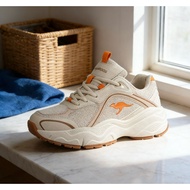 KANGAROOS DAZZLE 3 Women's Shoes Retro Old Shoes-KW41732 Khaki White