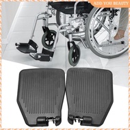 [Wishshopeefhx] Wheelchair Footrest Ergonomic Nonslip Heavy Duty Premium Foot Plates Foot Rest Foot Pedals Replacement Wheelchairs Accessory