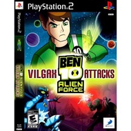 แผ่นเกมส์ Ben 10 - Alien Force Vilgax Attack PS2 Playstation 2 คุณภาพสูง ราคาถูก