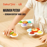 Sakumini 3in1 Fidget Spinner Suction - Rotating Educational Children's Toy