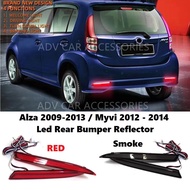 Perodua Alza Old (2009-2013) / Myvi 2012 - 2014 (Lagi Best) Led Rear Bumper Reflector Light lampu belakang ( 2pcs )