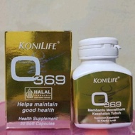 Konilife Omega 369 // Omega 3-6-9 Isi 30 Kapsul Lunak / Omega 3,6,9