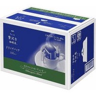 味之素AGF Maxim 小奢華咖啡店 普通咖啡袋 乞力馬扎羅混合裝 1盒（100袋）