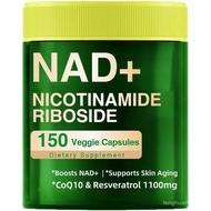 NAD+ Supplement with Premium Nicotinamide Riboside, Trans-Resveratrol, Quercetin & CQ10 - Healthy Ag