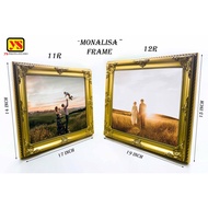 Graduation | Family | Wedding Photo Frame (Monalisa Frame) Gold Colour- 8R, 11R & 12R size !!