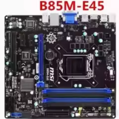 MSI H81M/Z87/Z97PC/B85M-P33 V3/G43/PC Mata/E45 Main Board 1150 Pins