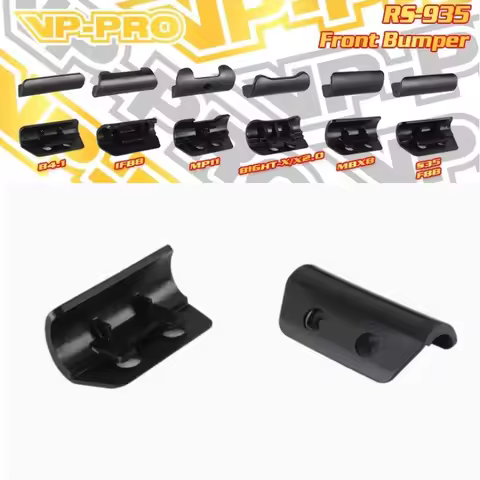 VP-PRO RS-935 1/8 Buggy Front Bumper 2PC For AE RC8B4.1 Sworkz S35 IF8B Mugen MBX8 MBX8R KYOSHO MP9