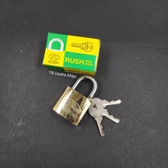 32mm Rush Flash Gold Padlock