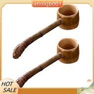 Chinese Retro Water Scoop Wine Raisin Wine Scoop Long Handle Scoop Household Water Scoop