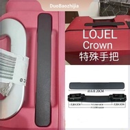 Lojel Roger Luggage Handle Replacement - Portable Repair Accessory with Crown Design, Genuine Part for Suitcase Maintenance