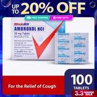 Unilab - RiteMED Ambroxol 30mg 100 Tablets (Cough Relief)