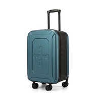 【現貨】20”吋輕便可摺疊萬向輪行李箱 35L容量 旅遊商務拉桿旅行箱 可上飛機出差行李篋  顔色 藍色 尺寸 20”吋