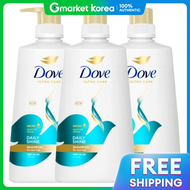 Dove | โดฟ เดล ไชน แชมพ 680 มล. x 3 ชน