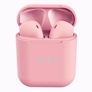 🎧Good Sound Quality🎧️OPPO-i12 Macaron Pink I12 TWS Wireless in-Ear Earphones Bluetooth Wireless Earp