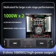 Professional two channel, H-class, 1000 watts, 8 ohms