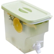 Drink Dispenser with Spigot 3.5L (0.9 Gal) Large Capacity Fridge Cold Drink Container Juice Water Pi