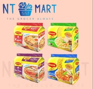 Maggi Instant Noodles Curry / Chicken / Tomyam / Assam Laksa 5s